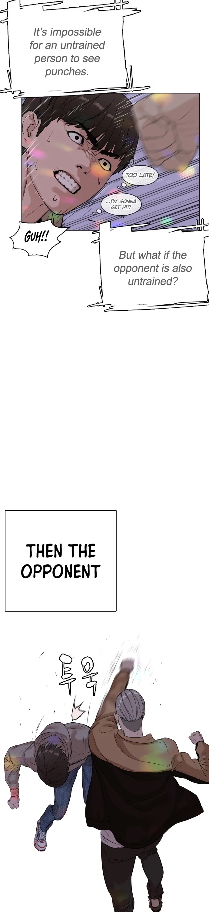How to Fight Chapter 5 page 48 - Chapter 5: How to get hit without feeling pain!