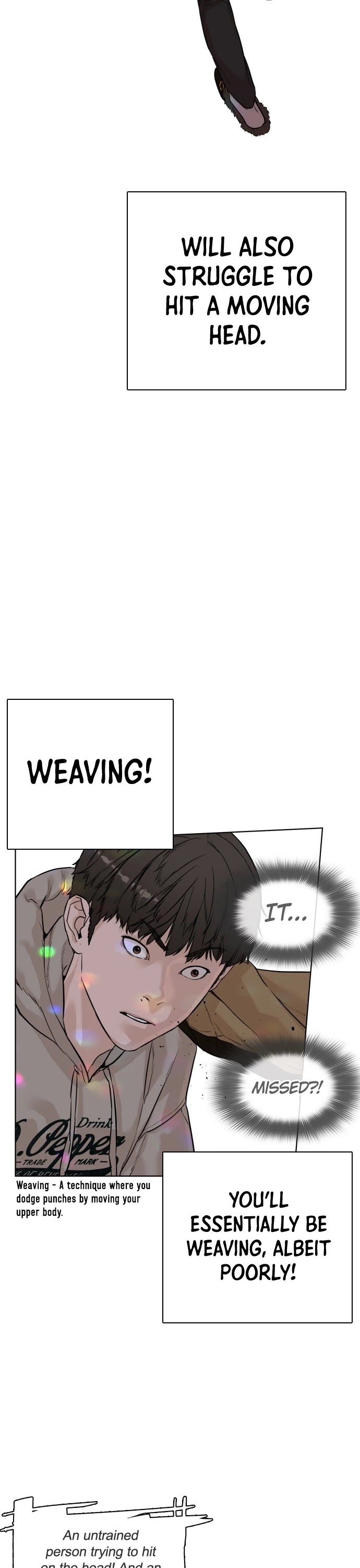 How to Fight Chapter 5 page 49 - Chapter 5: How to get hit without feeling pain!