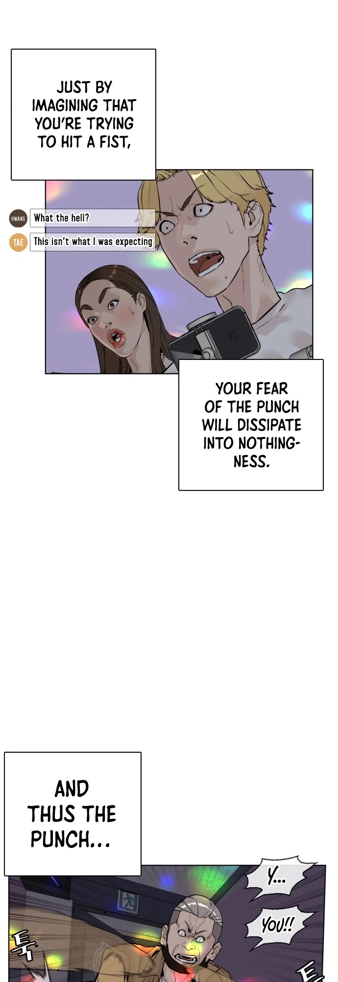 How to Fight Chapter 5 page 52 - Chapter 5: How to get hit without feeling pain!