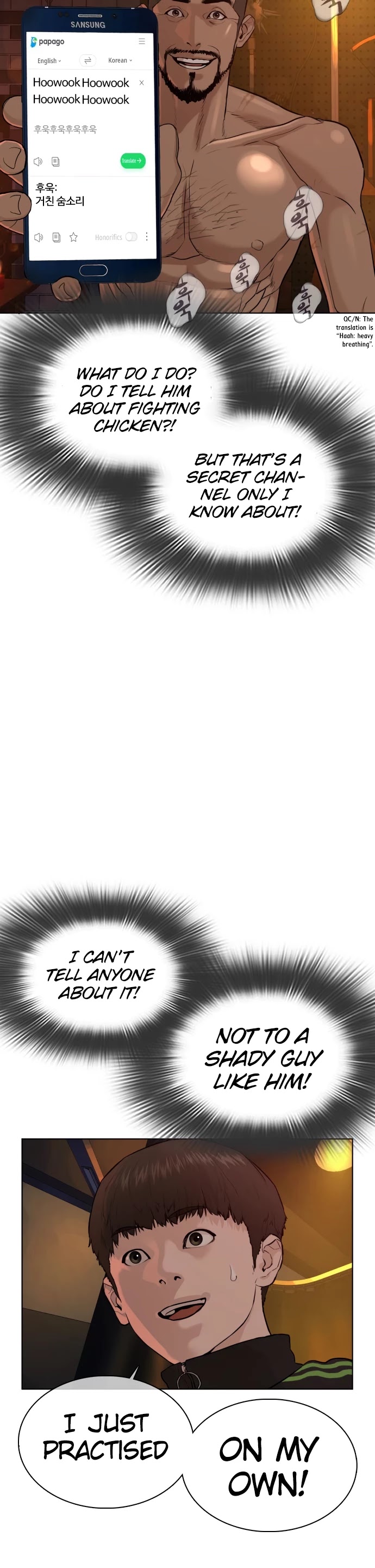 How to Fight Chapter 50 page 12 - Chapter 50: I like you
