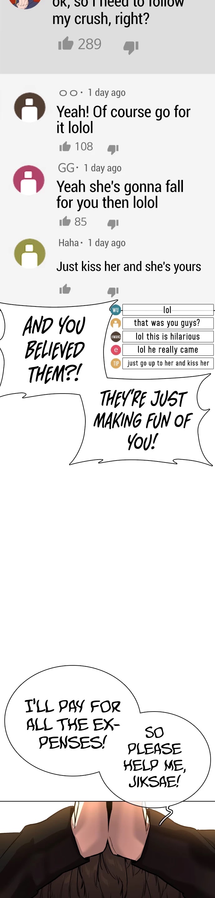 How to Fight Chapter 50 page 54 - Chapter 50: I like you