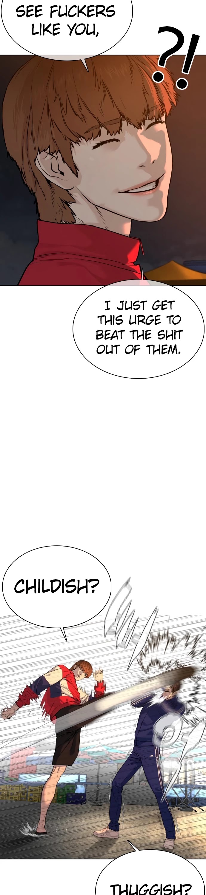 How to Fight Chapter 53 page 12 - Chapter 53: Is it just me, or...?