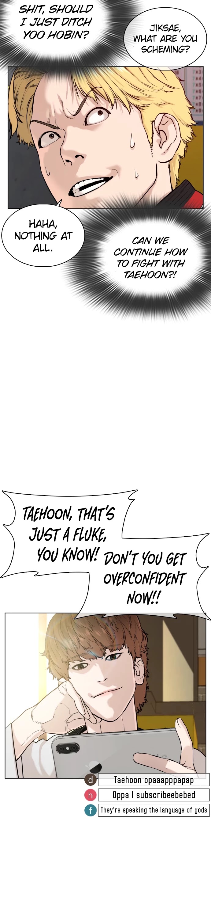 How to Fight Chapter 55 page 11 - Chapter 55: Just kidding