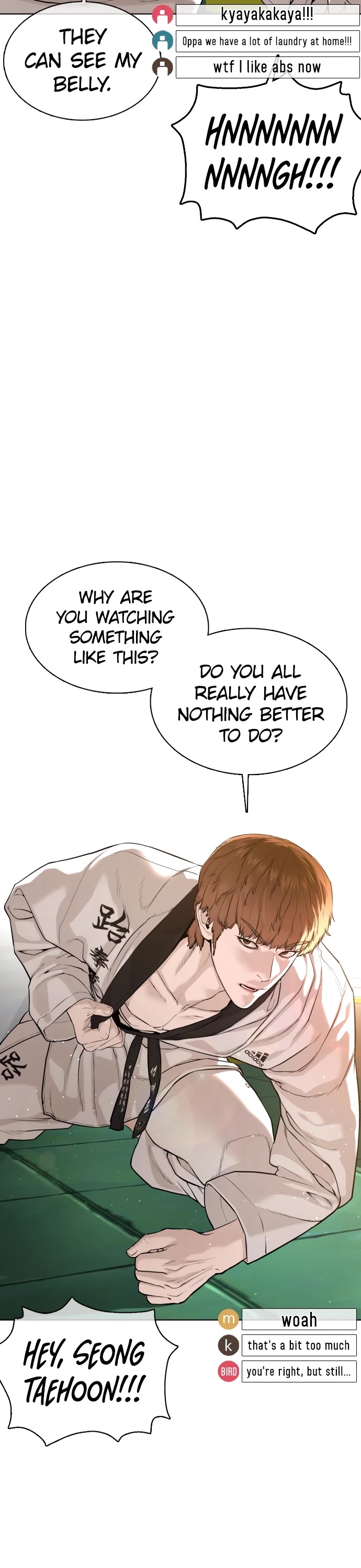 How to Fight Chapter 55 page 13 - Chapter 55: Just kidding