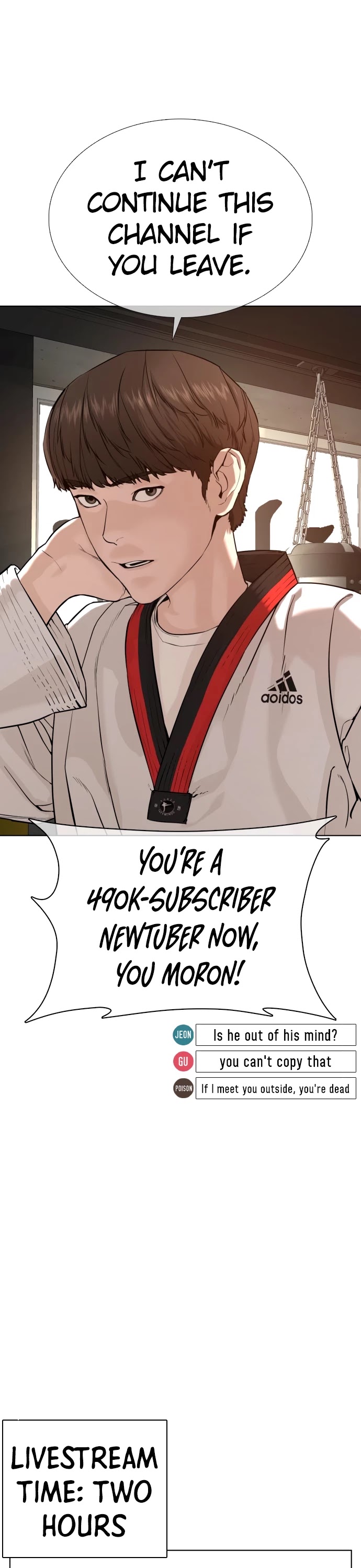 How to Fight Chapter 55 page 18 - Chapter 55: Just kidding