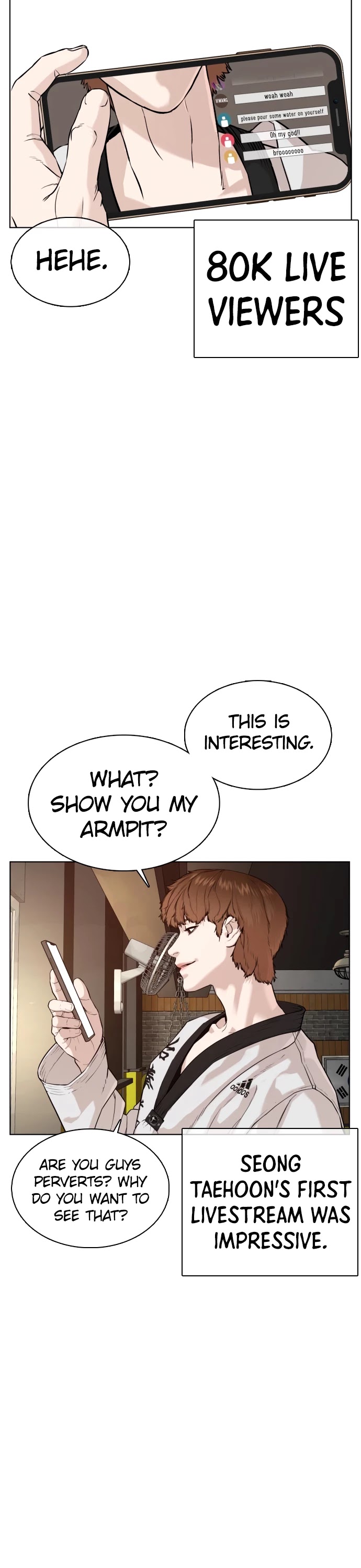 How to Fight Chapter 55 page 19 - Chapter 55: Just kidding