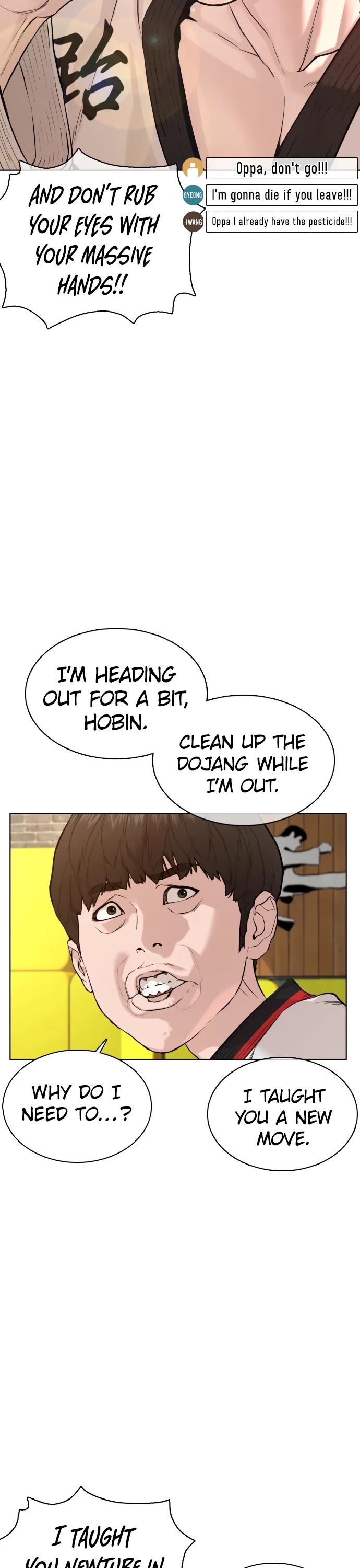 How to Fight Chapter 55 page 21 - Chapter 55: Just kidding