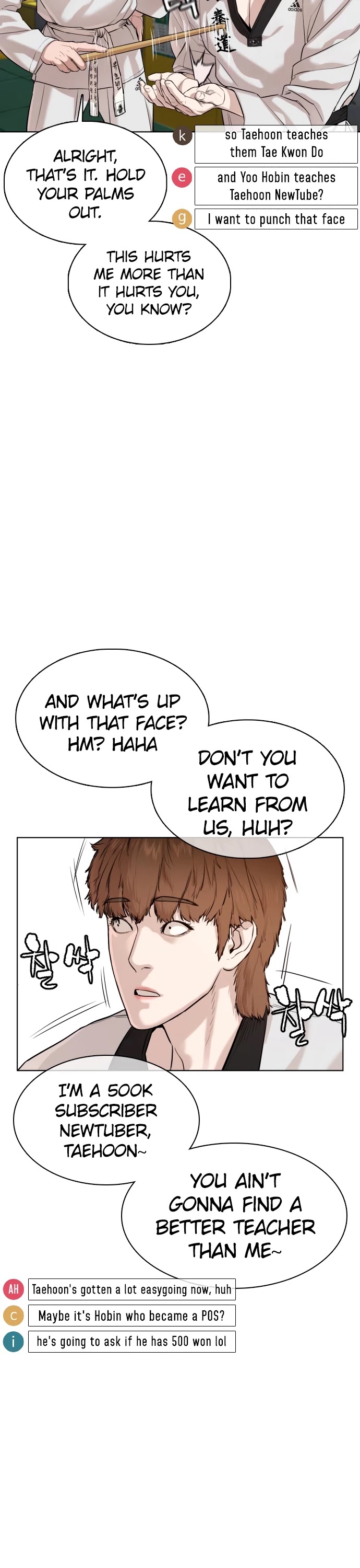 How to Fight Chapter 55 page 8 - Chapter 55: Just kidding