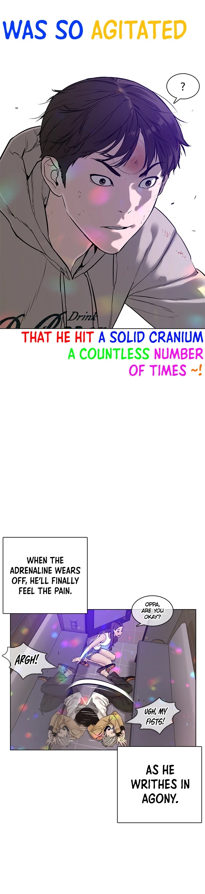 How to Fight Chapter 6 page 14 - Chapter 6: Total earnings, 20 million won!
