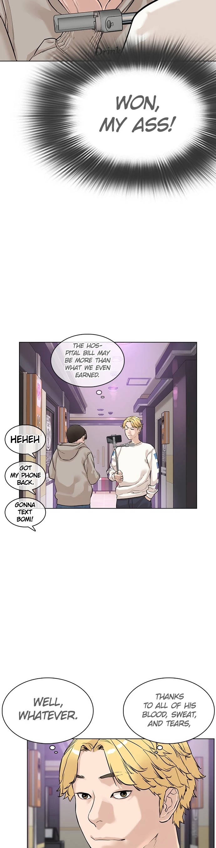 How to Fight Chapter 6 page 16 - Chapter 6: Total earnings, 20 million won!