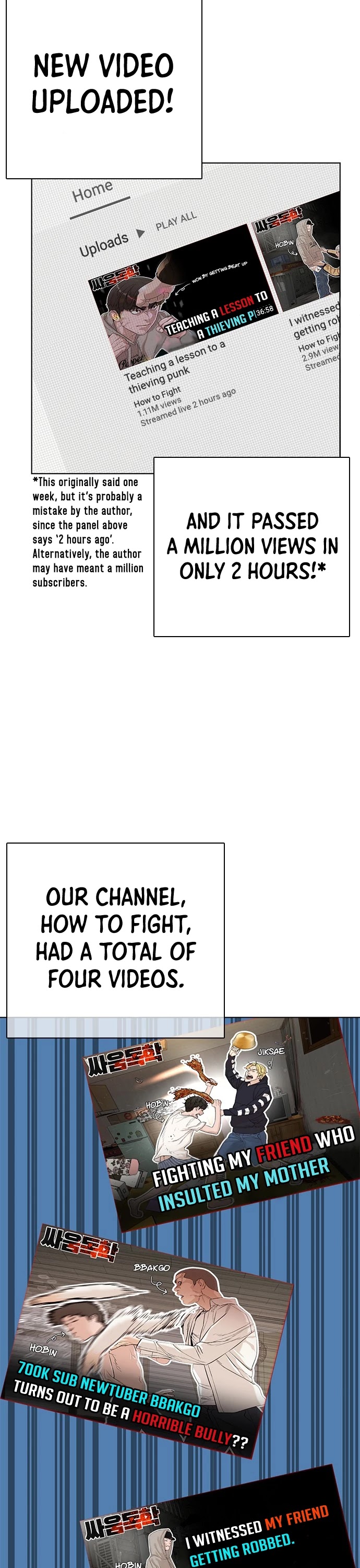 How to Fight Chapter 6 page 18 - Chapter 6: Total earnings, 20 million won!