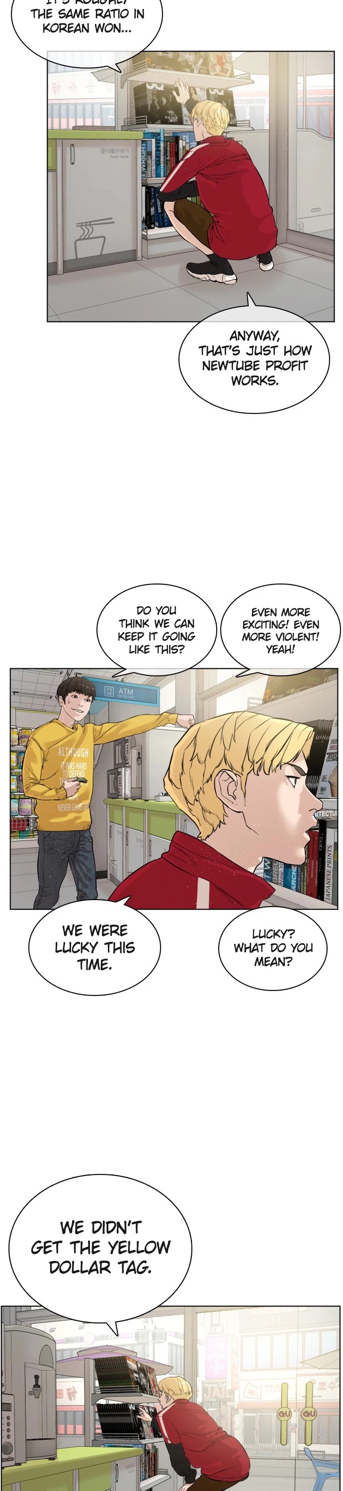 How to Fight Chapter 6 page 22 - Chapter 6: Total earnings, 20 million won!