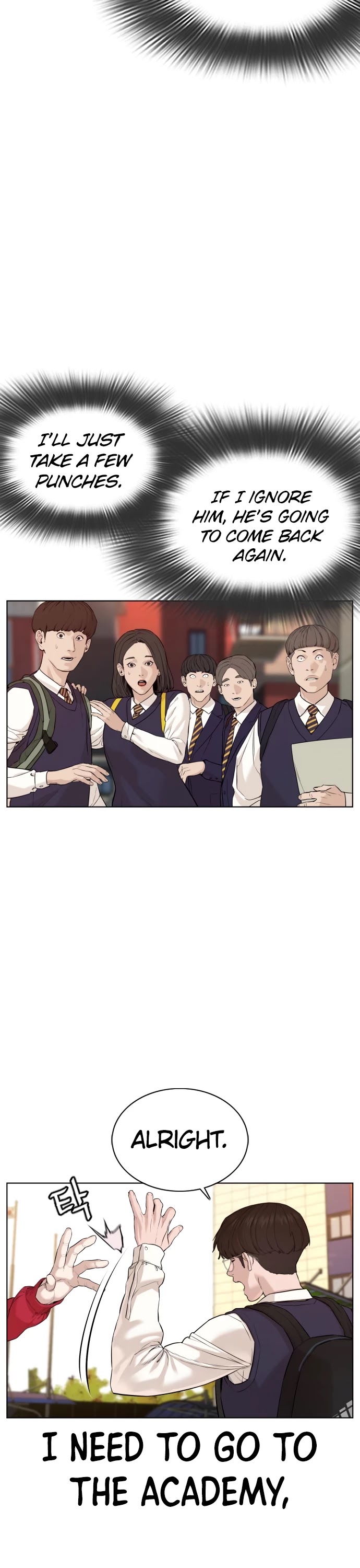 How to Fight Chapter 61 page 10 - Chapter 61: Hey, just do it, then.