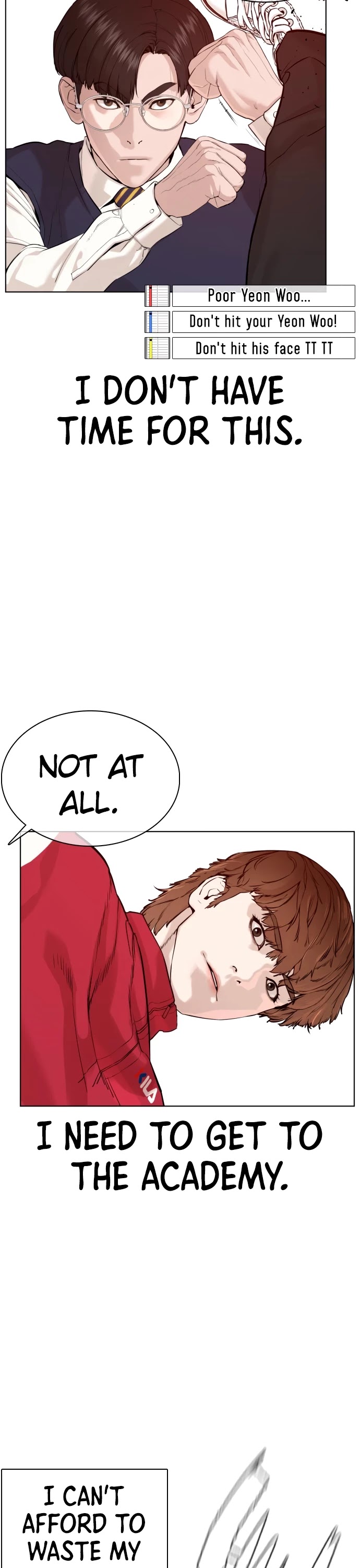 How to Fight Chapter 61 page 14 - Chapter 61: Hey, just do it, then.