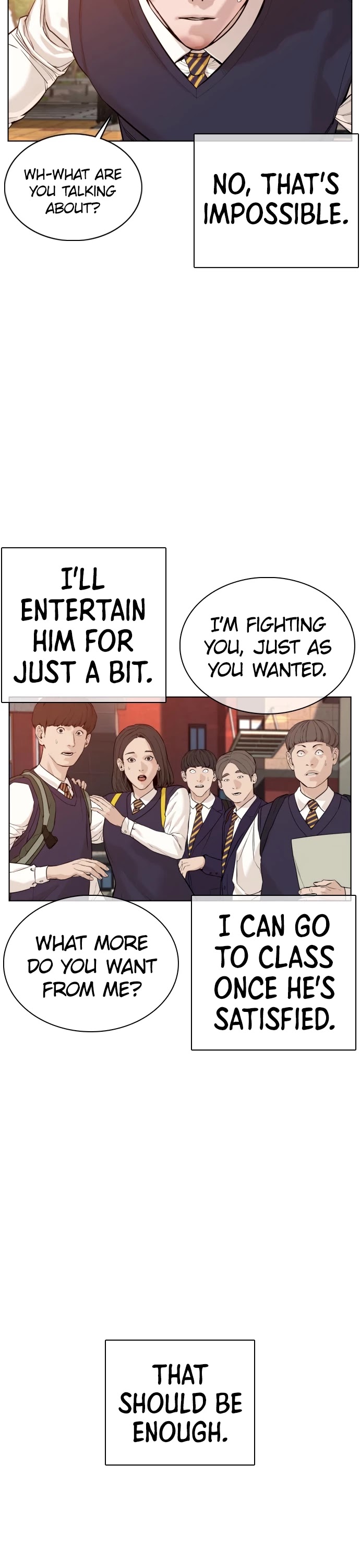 How to Fight Chapter 61 page 19 - Chapter 61: Hey, just do it, then.