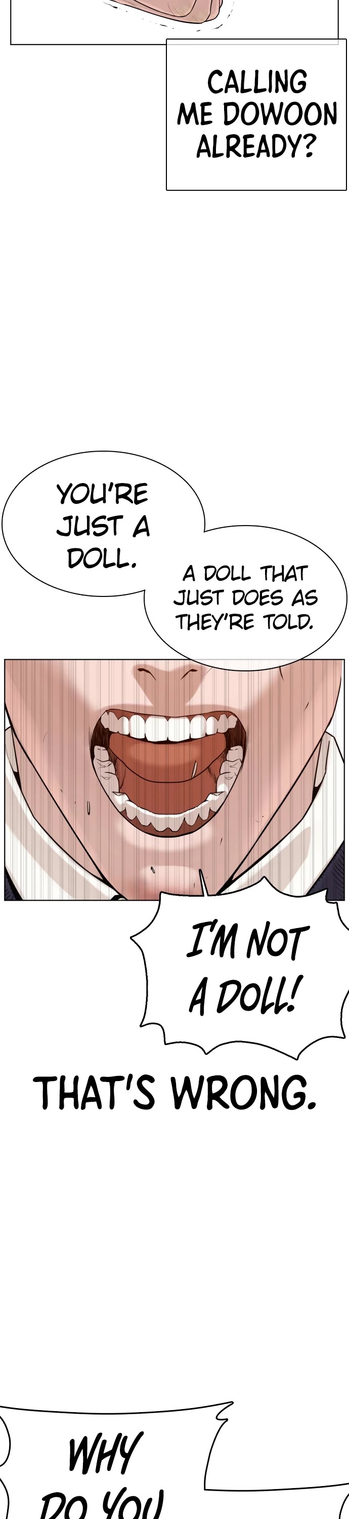 How to Fight Chapter 61 page 22 - Chapter 61: Hey, just do it, then.