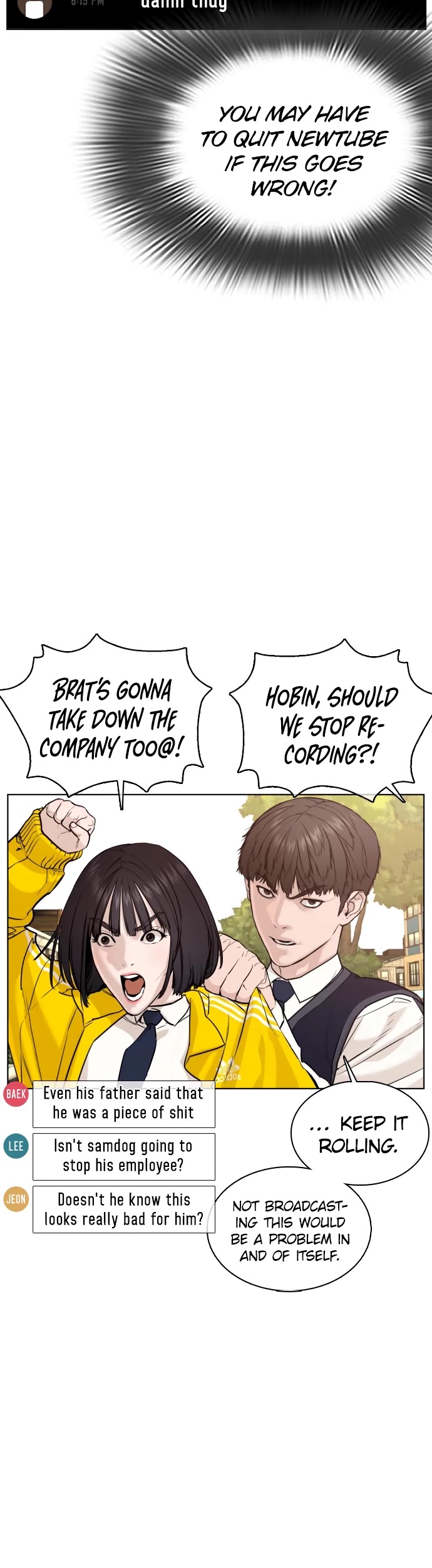 How to Fight Chapter 61 page 5 - Chapter 61: Hey, just do it, then.