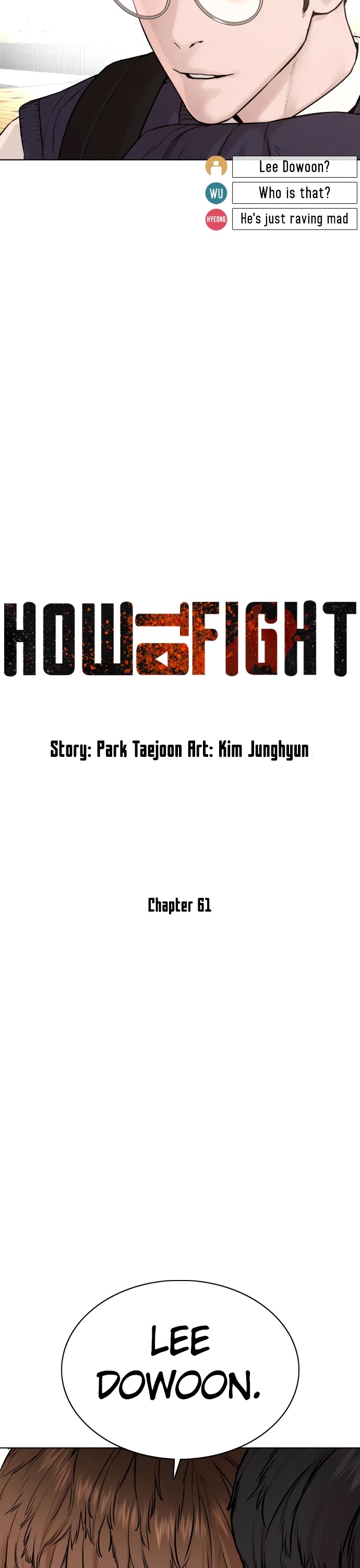 How to Fight Chapter 61 page 7 - Chapter 61: Hey, just do it, then.