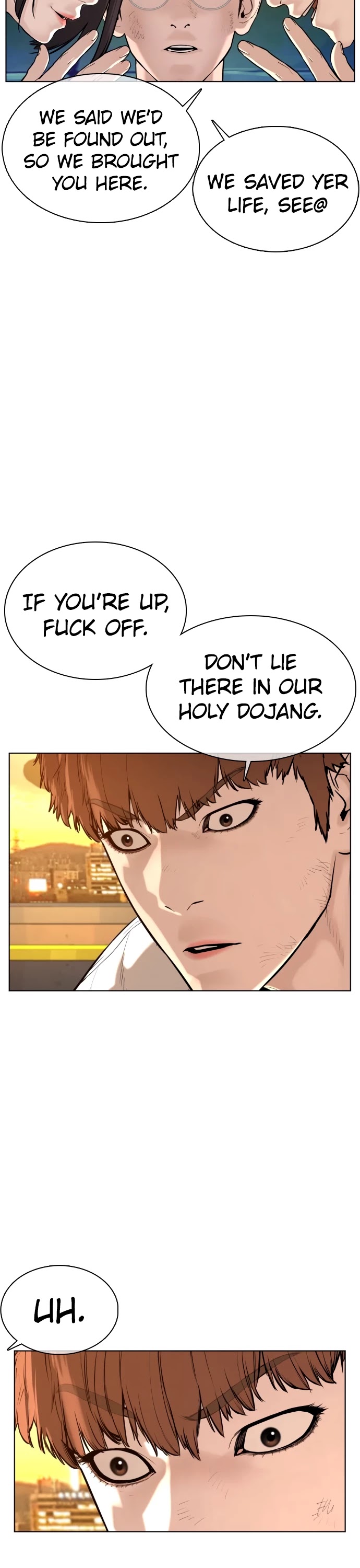 How to Fight Chapter 63 page 9 - Chapter 63: Wanna go?