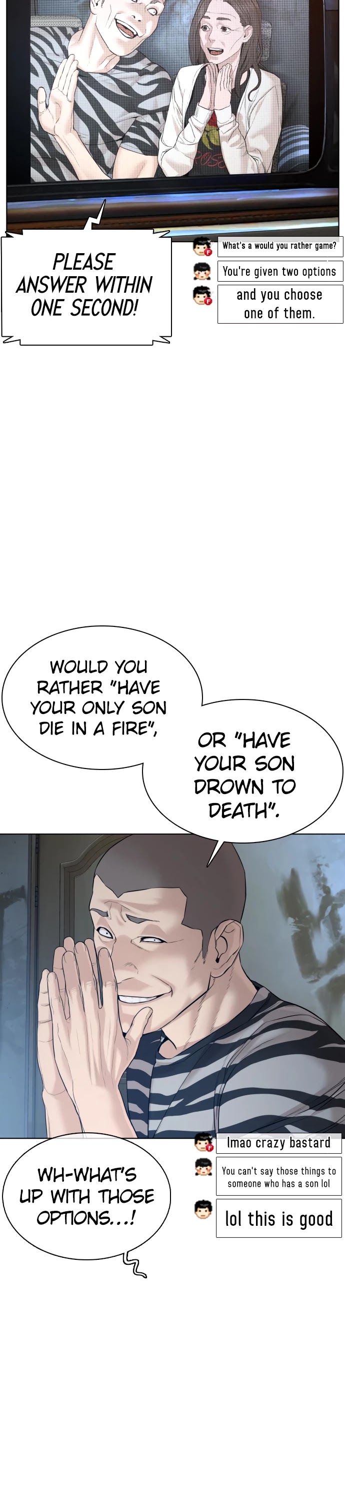 How to Fight Chapter 65 page 24 - Chapter 65: The Would You Rather Game