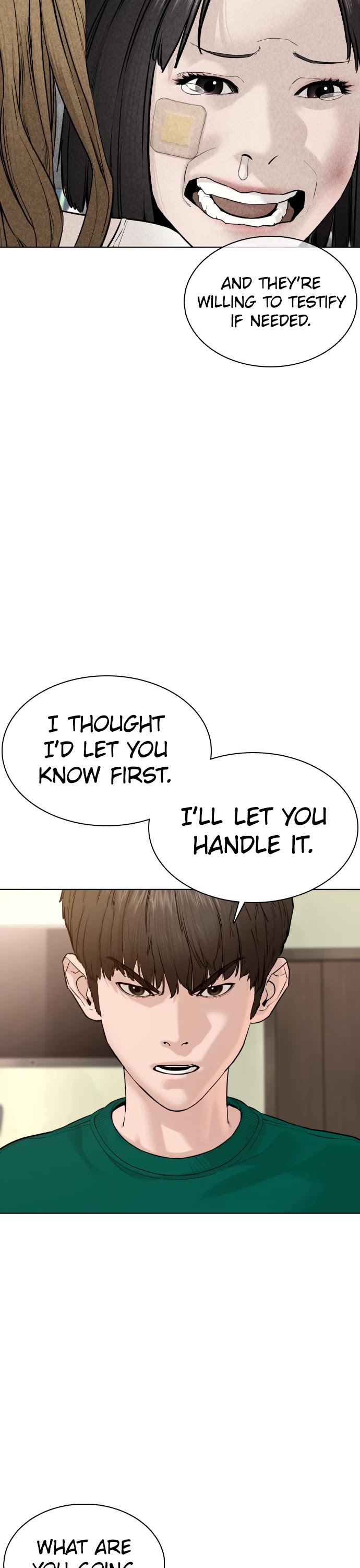 How to Fight Chapter 68 page 32 - Chapter 68: Here, I'll give you a hug