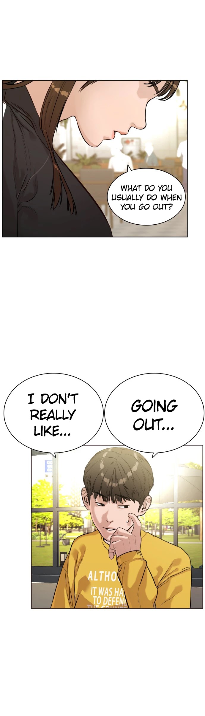 How to Fight Chapter 7 page 38 - Chapter 7: That’s Enough, Dweeb!