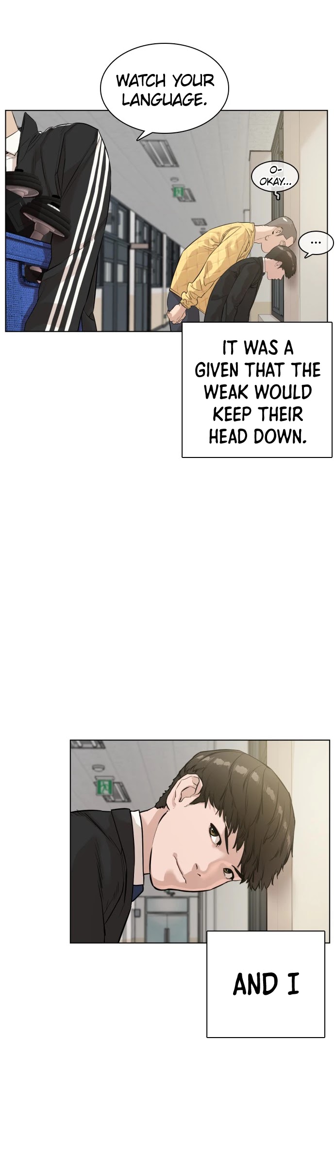 How to Fight Chapter 7 page 8 - Chapter 7: That’s Enough, Dweeb!