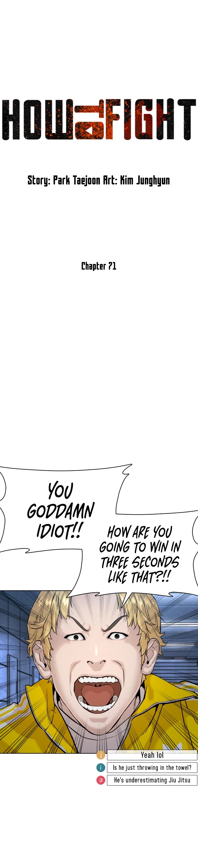 How to Fight Chapter 71 page 9 - Chapter 71: That's enough messing around