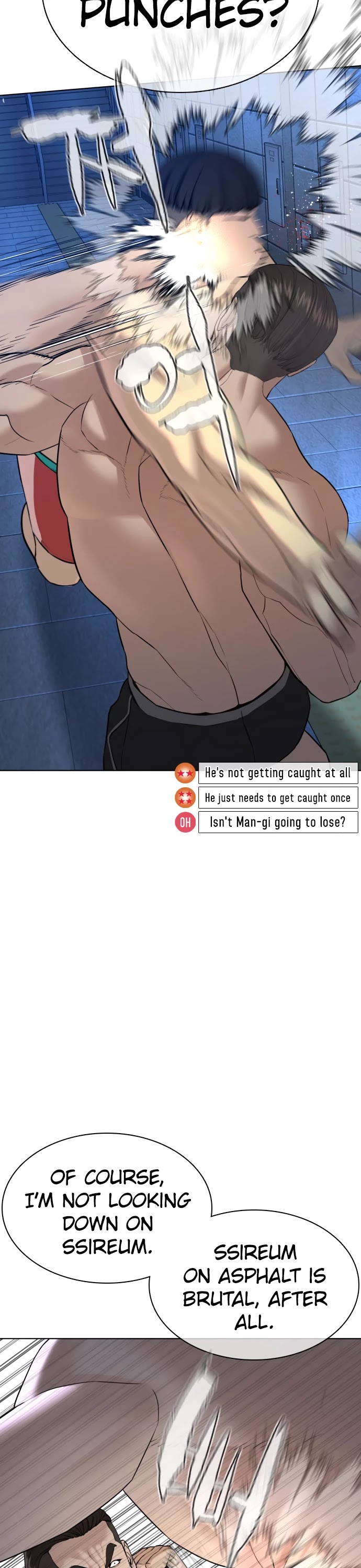How to Fight Chapter 73 page 32 - Chapter 73: It's different on asphalt, after all.