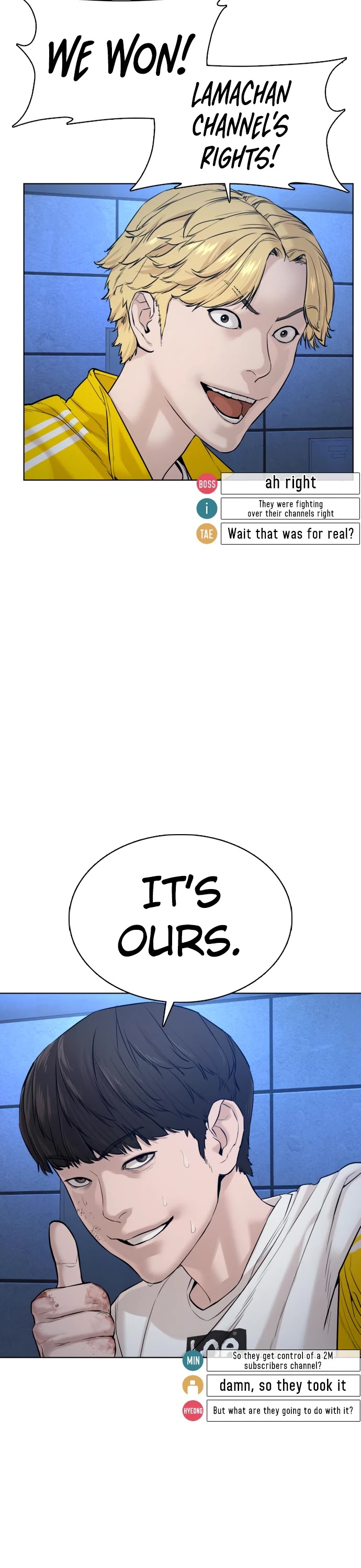 How to Fight Chapter 73 page 4 - Chapter 73: It's different on asphalt, after all.