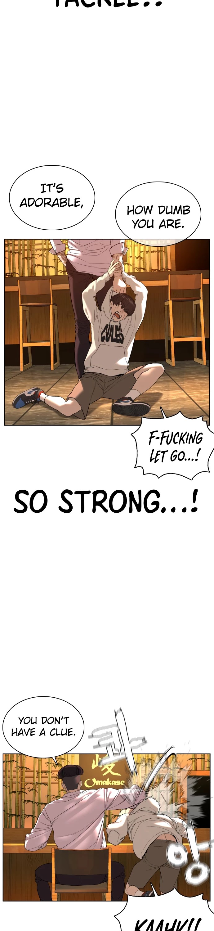 How to Fight Chapter 75 page 9 - Chapter 75: You were threatening me?