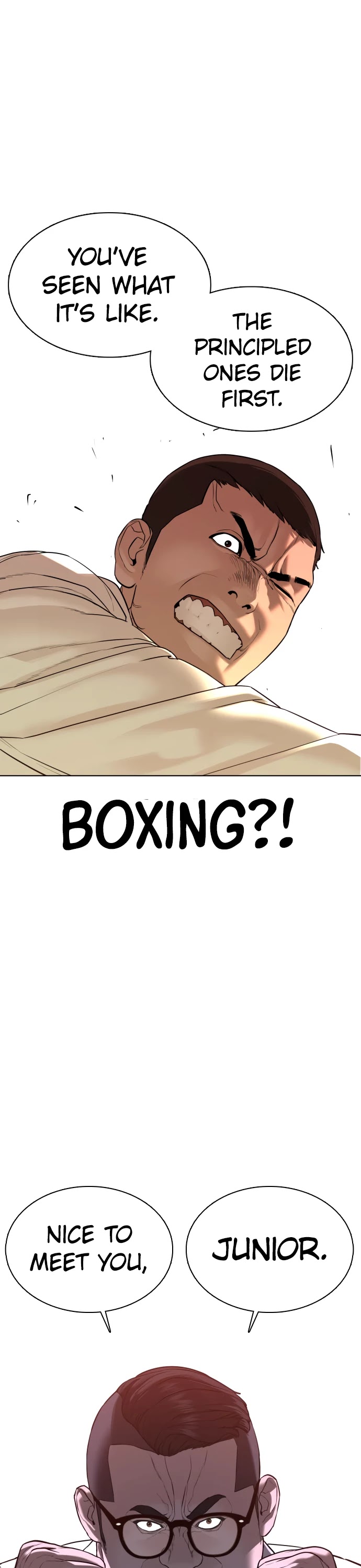 How to Fight Chapter 78 page 9 - Chapter 78: It's a nice song, I guess