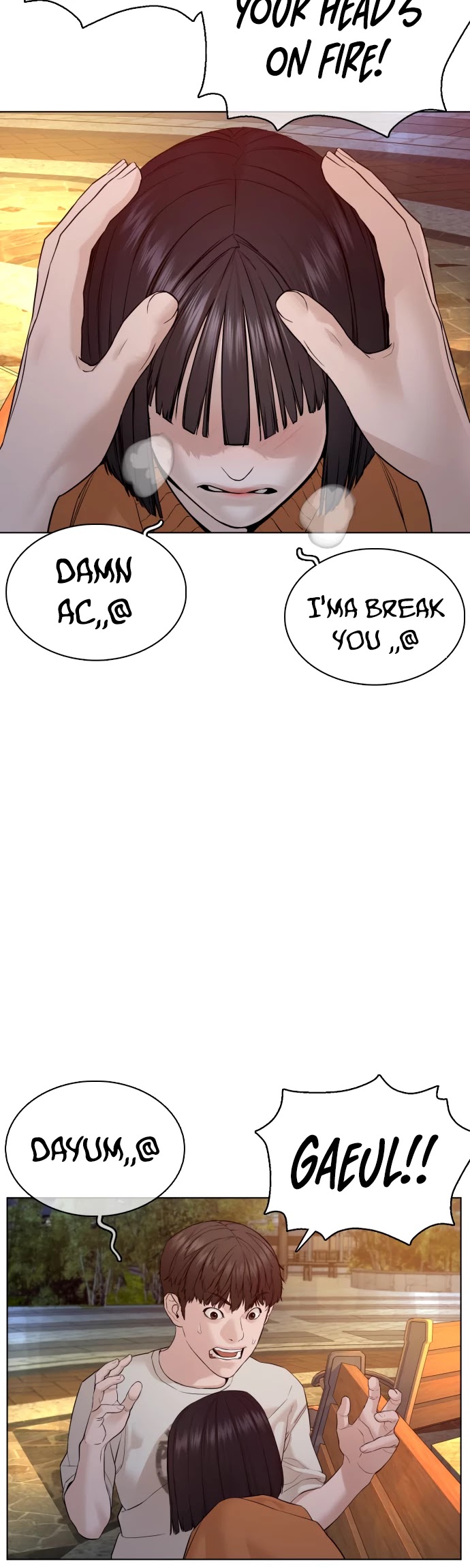 How to Fight Chapter 84 page 54 - Chapter 84: Am I Abouta catch a cold@