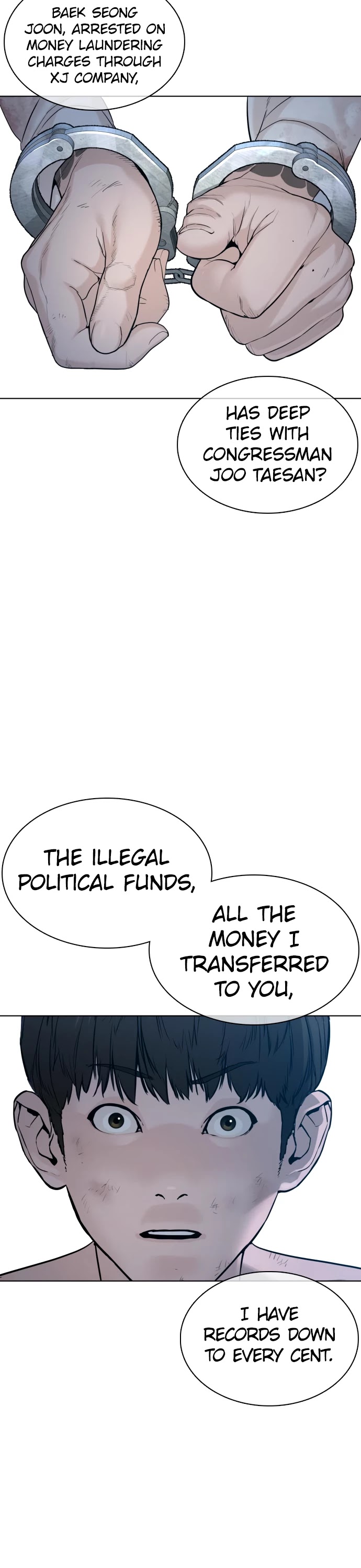 How to Fight Chapter 93 page 38 - Chapter 93: You guys don't talk much, huh.