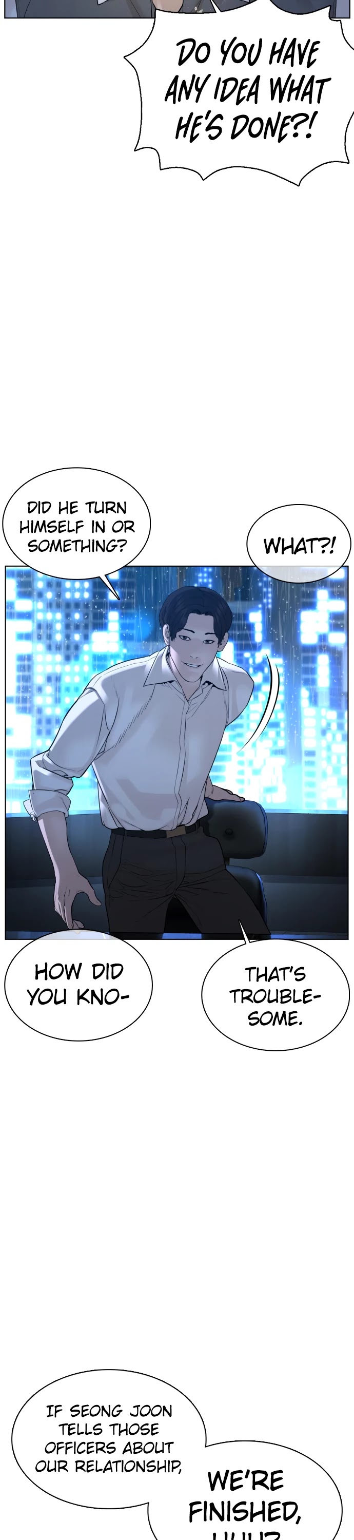 How to Fight Chapter 93 page 46 - Chapter 93: You guys don't talk much, huh.