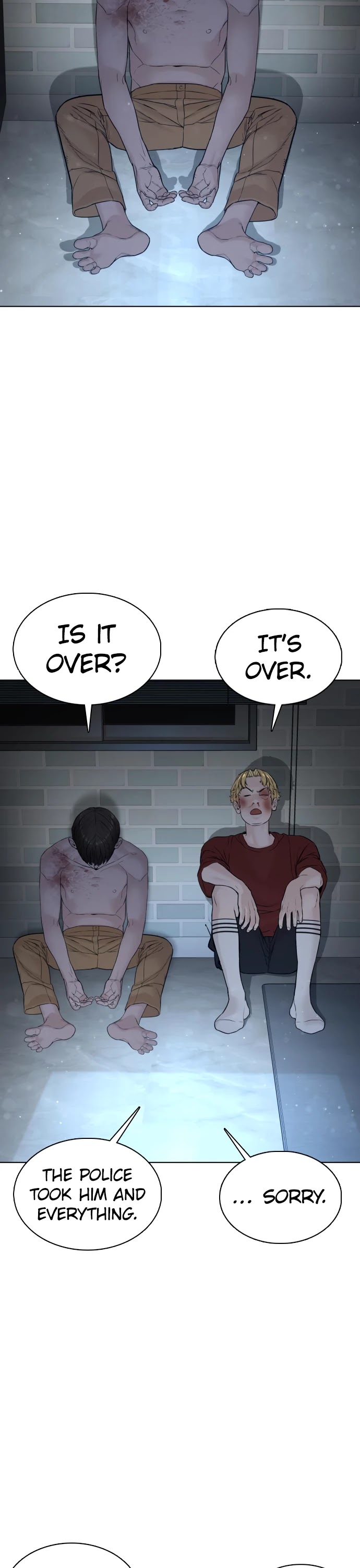 How to Fight Chapter 93 page 50 - Chapter 93: You guys don't talk much, huh.