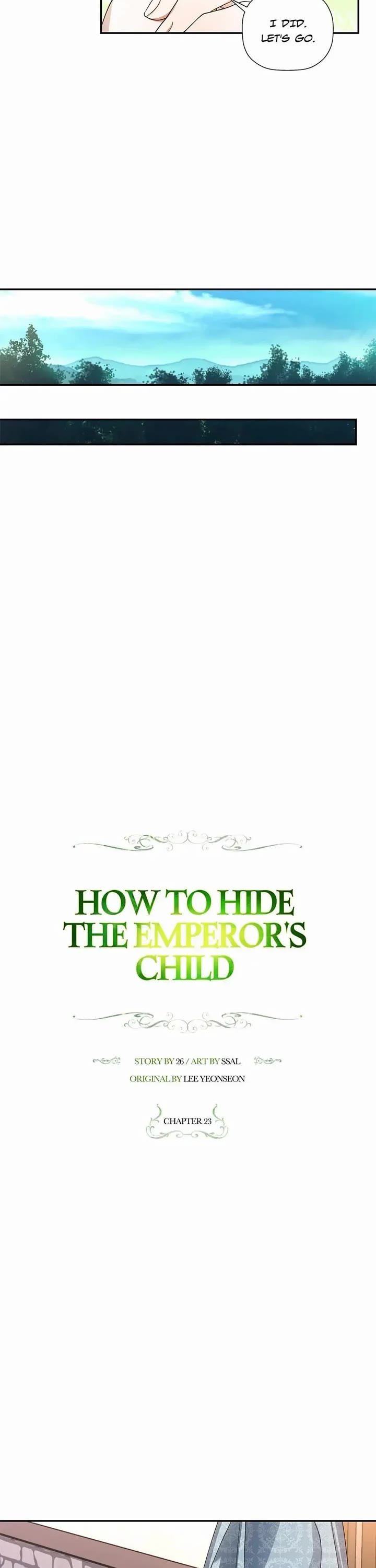 How to Hide the Emperor's Child Chapter 23 page 22 - Chapter 23