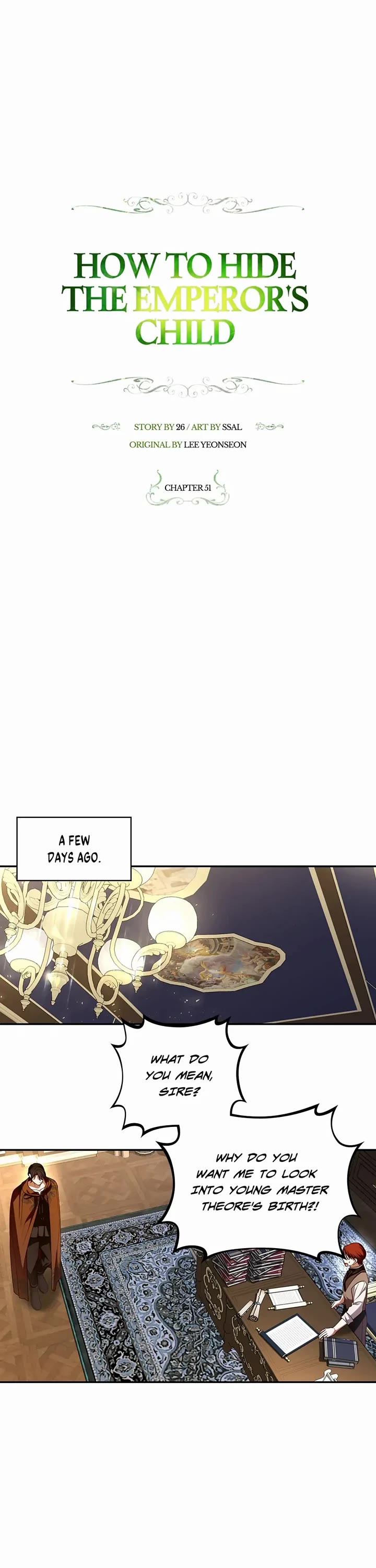How to Hide the Emperor's Child Chapter 51 page 1 - Chapter 51
