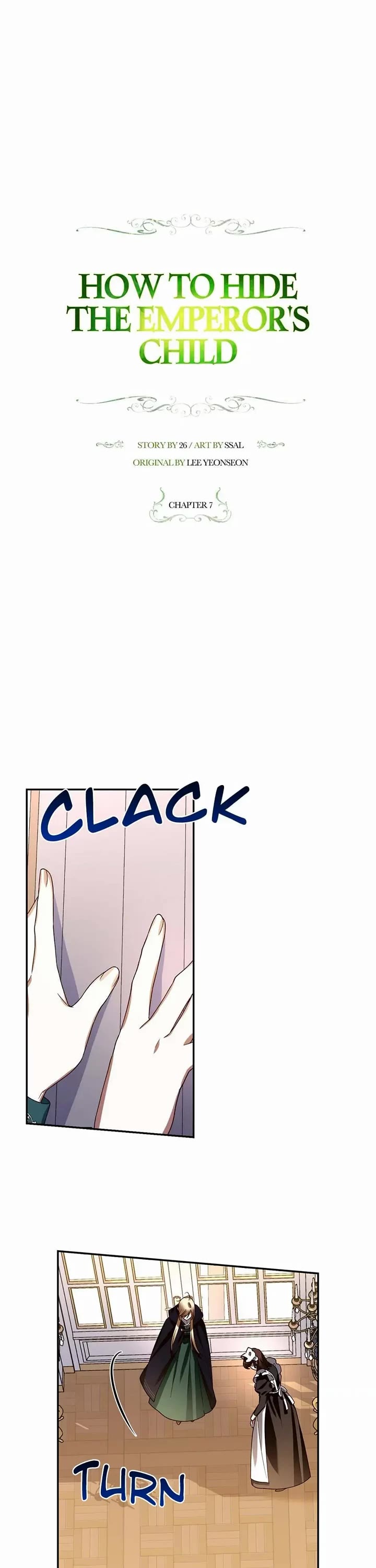 How to Hide the Emperor's Child Chapter 7 page 1 - Chapter 7