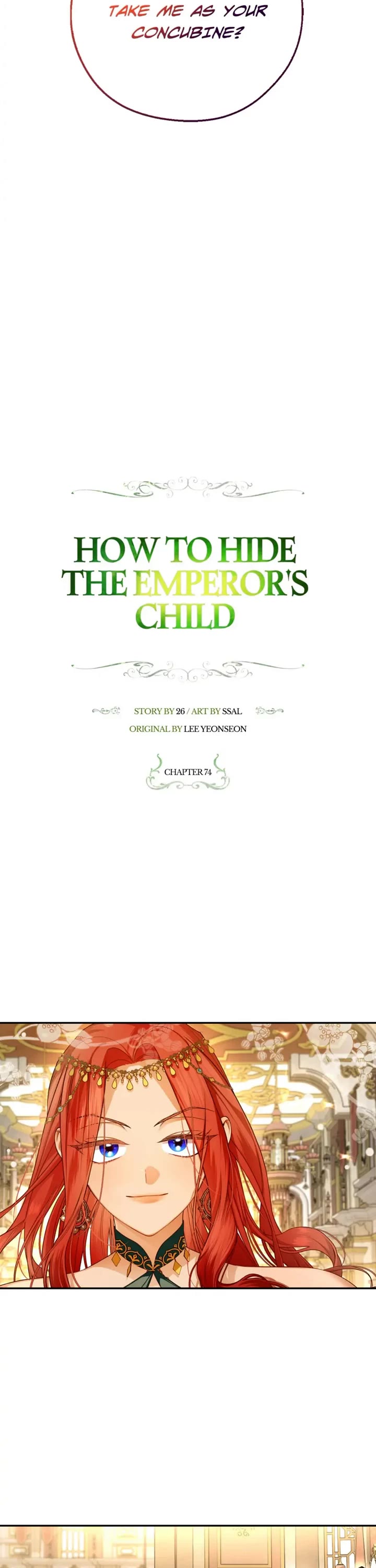 How to Hide the Emperor's Child Chapter 74 page 3 - Chapter 74