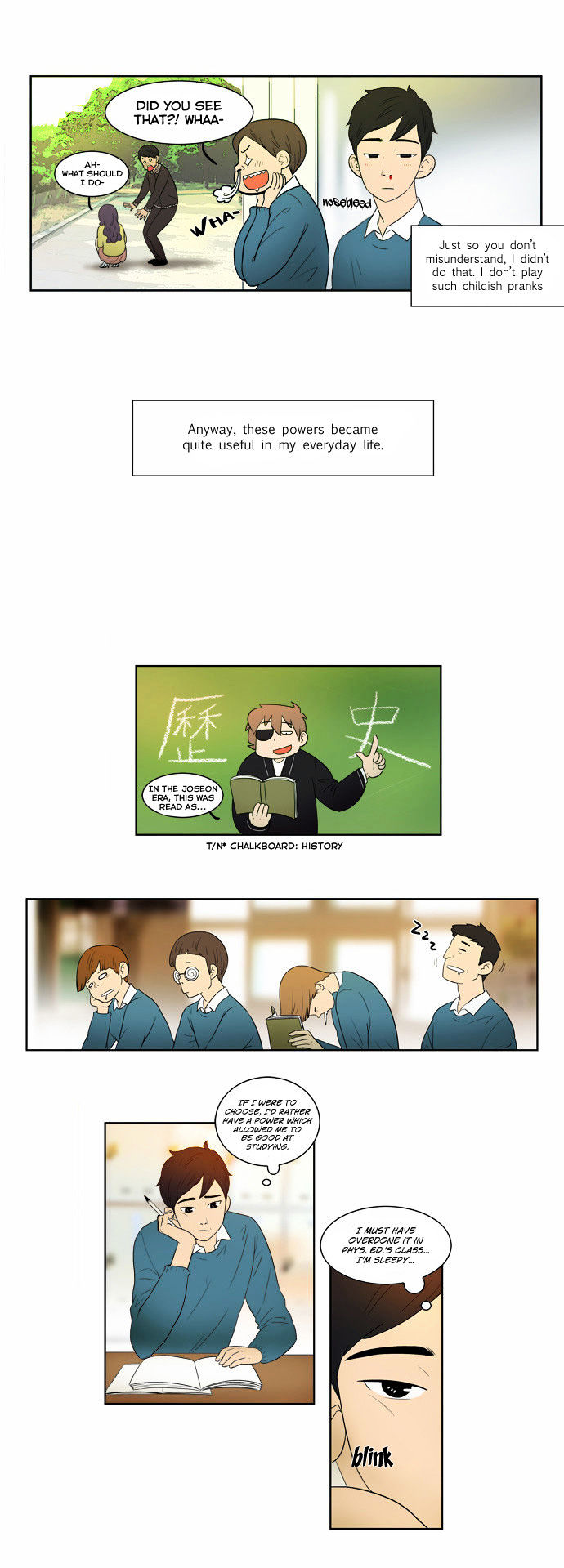 How to Hug an Elephant Chapter 2 page 13 - Chapter 2 : A Slightly Special Boy