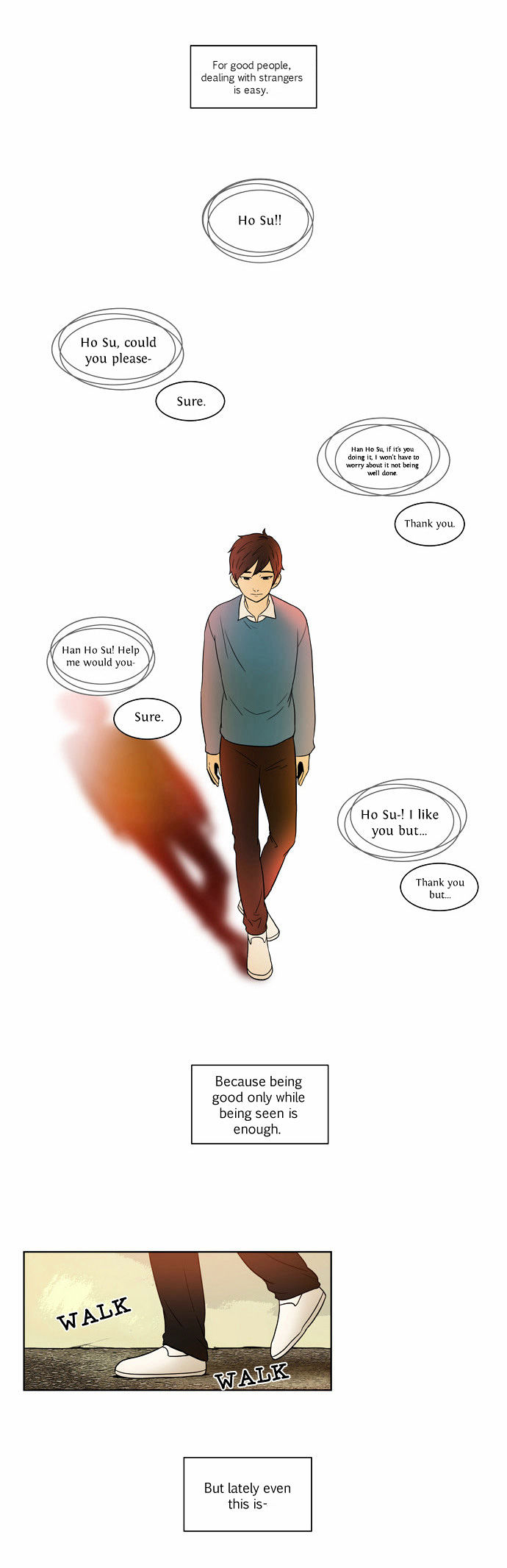 How to Hug an Elephant Chapter 3 page 12 - Chapter 3 : Someone is
