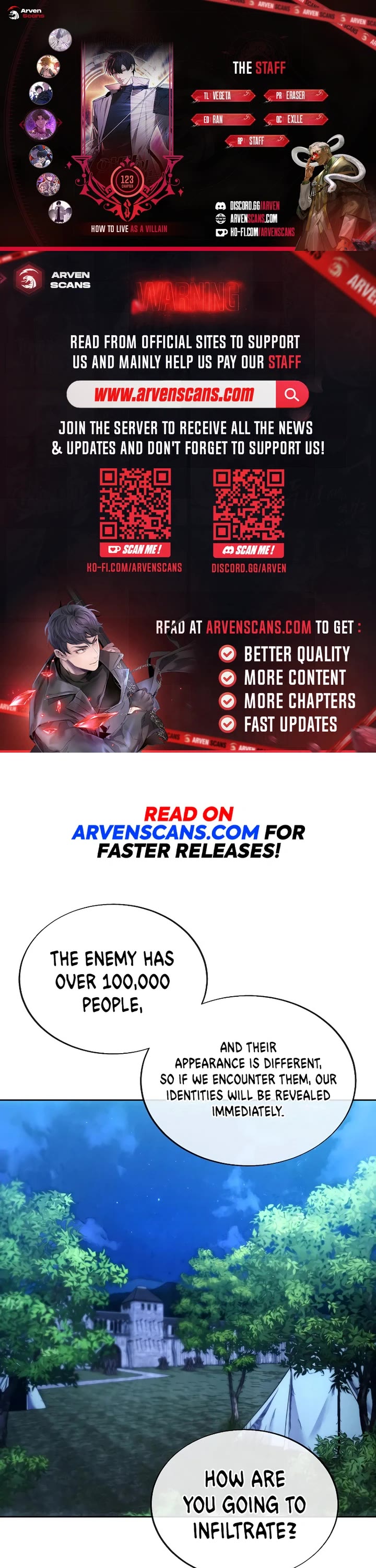 How to Live as a Villain Chapter 123 page 1 - Chapter 123