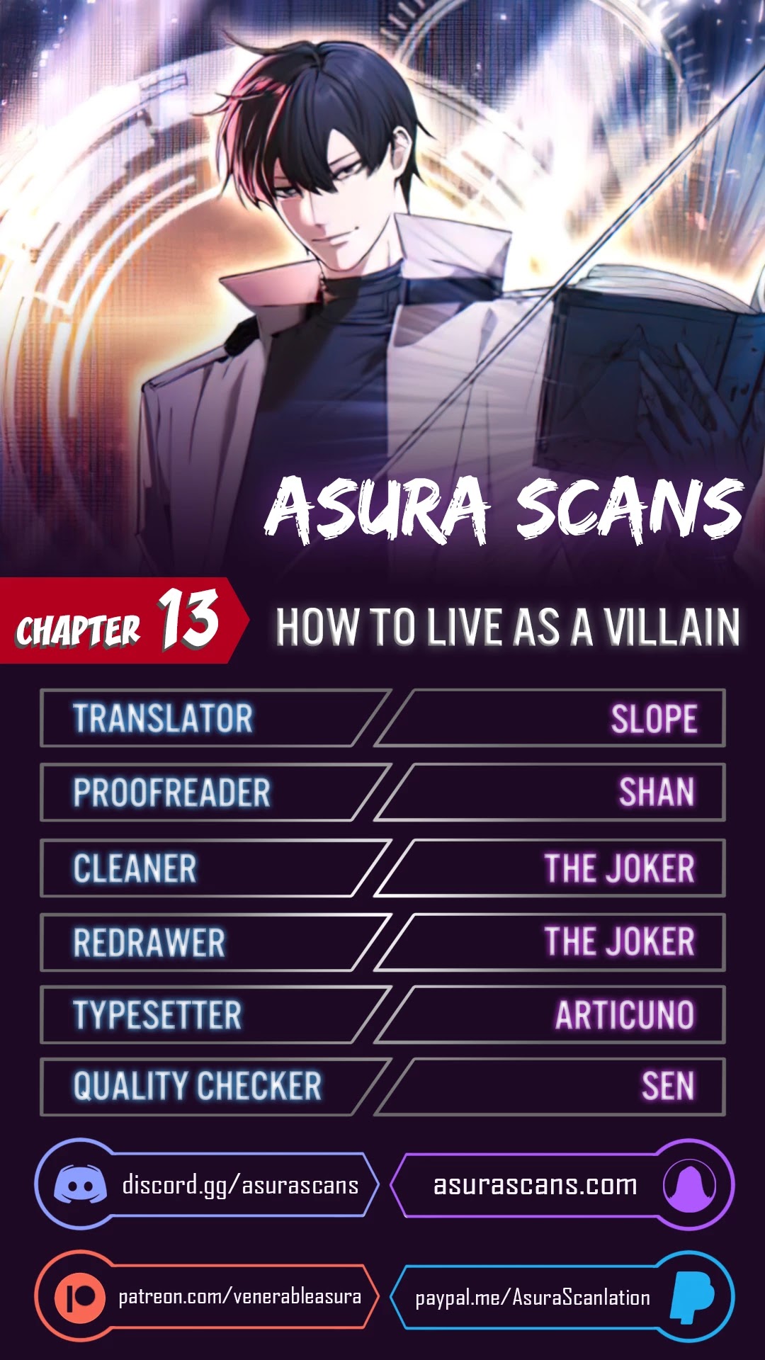 How to Live as a Villain Chapter 13 page 1 - Chapter 13