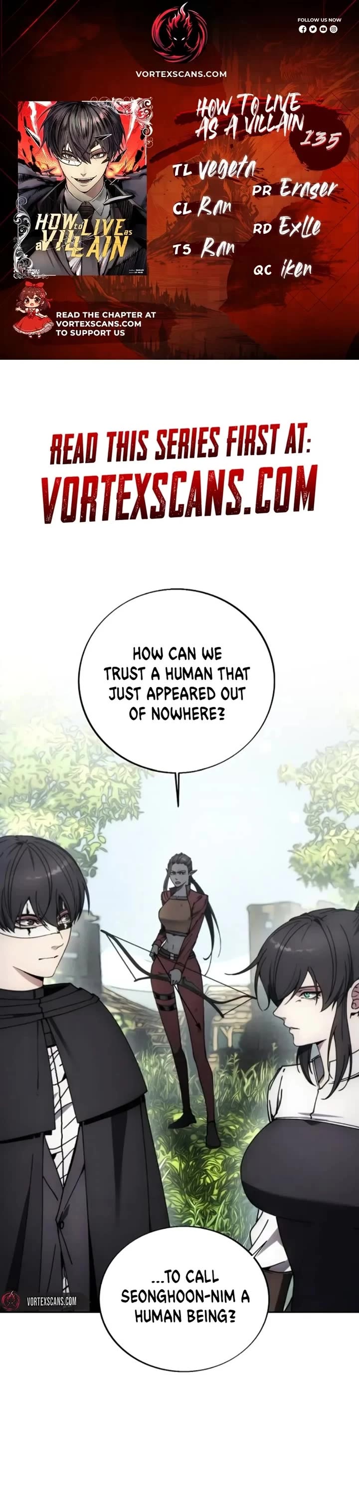 How to Live as a Villain Chapter 135 page 1 - Chapter 135