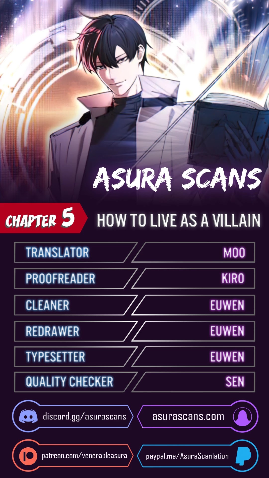 How to Live as a Villain Chapter 5 page 1 - Chapter 5
