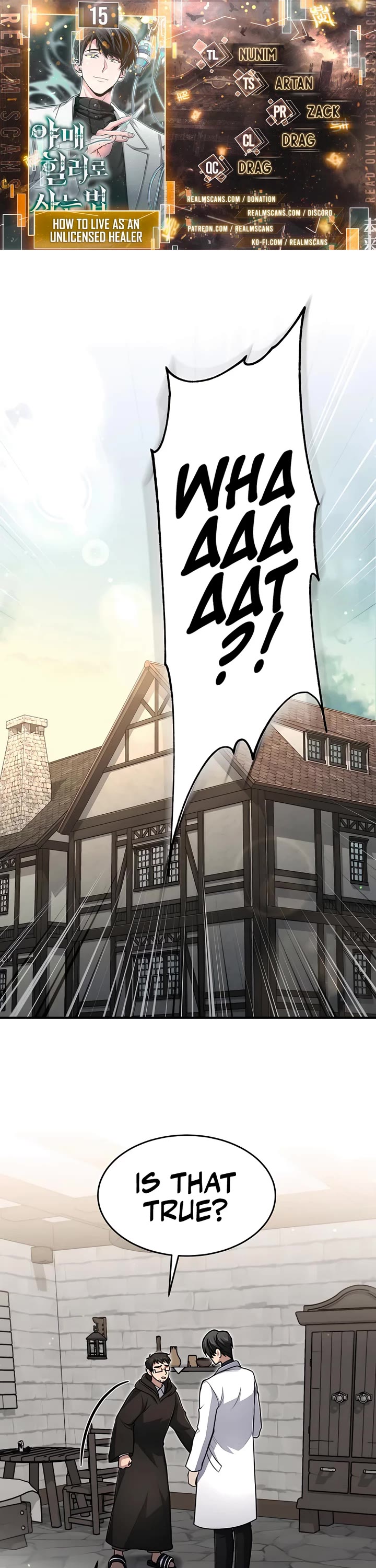 How To Live As An Unlicensed Healer Chapter 15 page 1 - Chapter 15