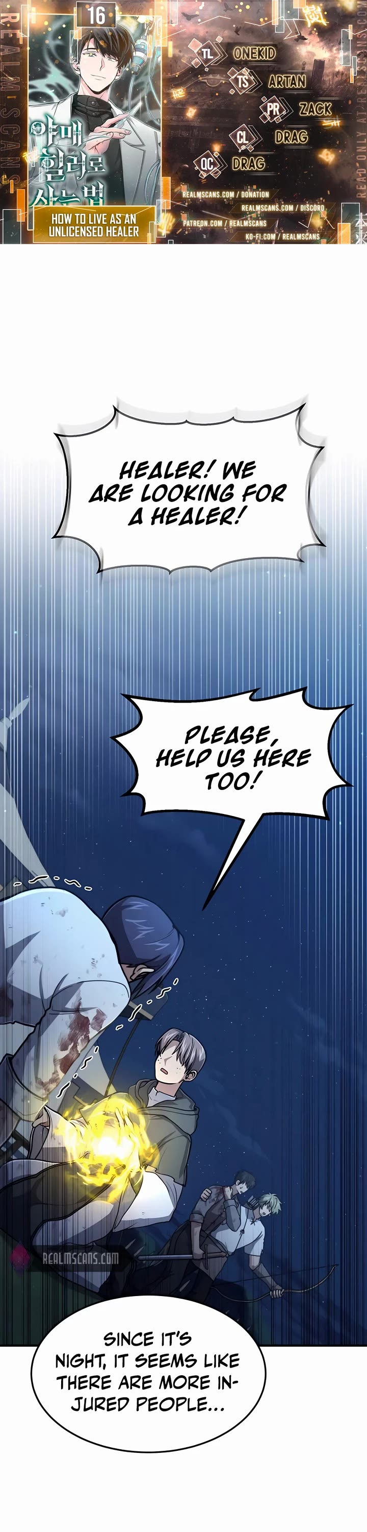 How To Live As An Unlicensed Healer Chapter 16 page 1 - Chapter 16