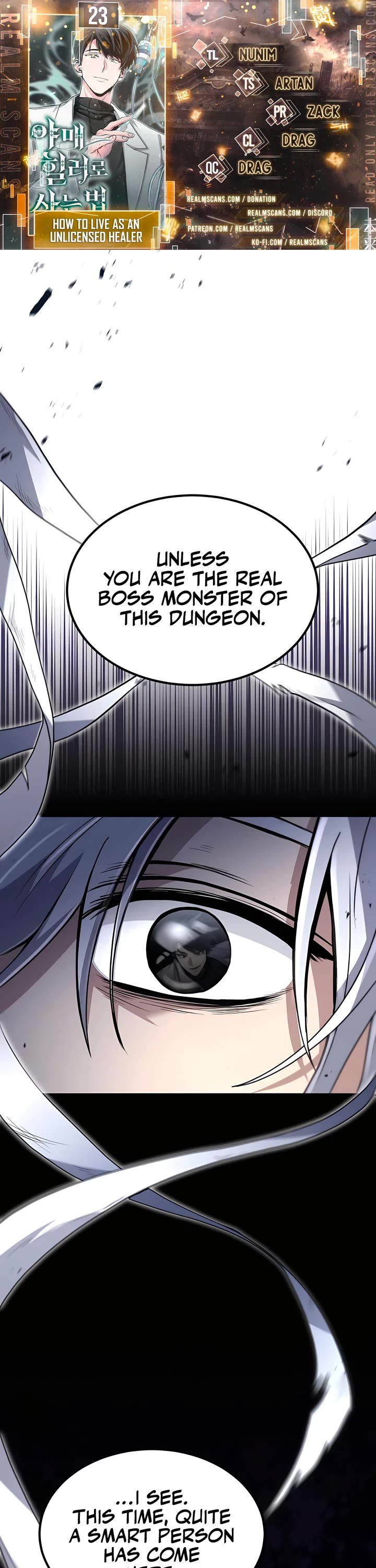 How To Live As An Unlicensed Healer Chapter 23 page 1 - Chapter 23
