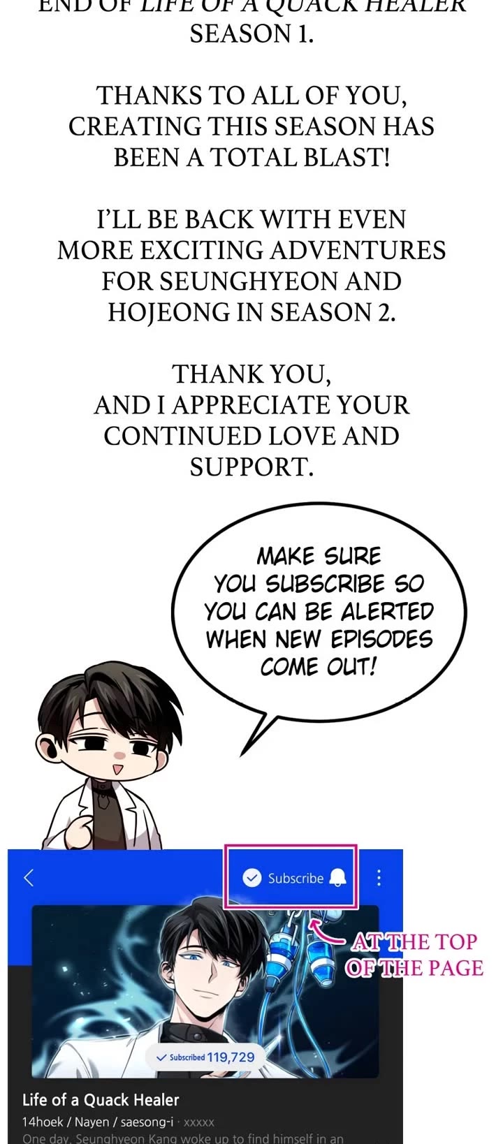 How To Live As An Unlicensed Healer Chapter 78 page 51 - Chapter 78: Episode 78 (Season 1 Finale)
